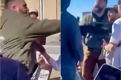 Jason Kelce Smashes College Football Fan’s Phone After They Called Brother Travis a Homophobic Slur