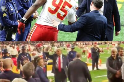 Chiefs Star Chris Jones Got Called Out Following His Behavior Towards Donald Trump On The Field Before Super Bowl 59