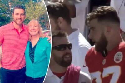 NFL Fans Are Losing Their Minds Over Video Of Travis Kelce Making Strange Request About His Mother To A Chiefs Assistant On The Sideline During Game