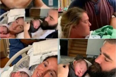 It’s a baby girl , Jason kelce in flood with tears as heavily pregnant wife Kylie kelce welcomes baby no.4 in Philadelphia, the couple shares the joyous news with fans, just few hours after the birth and revealing her name and it’s meaning
