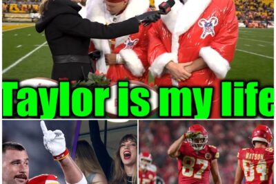 (Video) Travis Kelce Calls Name Girlfriend Taylor Swift After Chiefs’ Win Over Pittsburgh Steelers