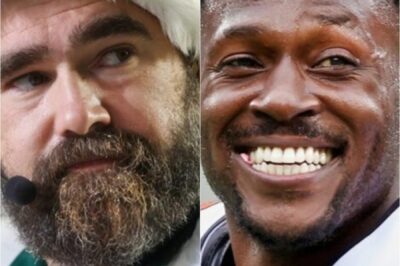 Jason Kelce Claps Back With Appropriate 4-Word Response After Antonio Brown Tries To Body Shame Him