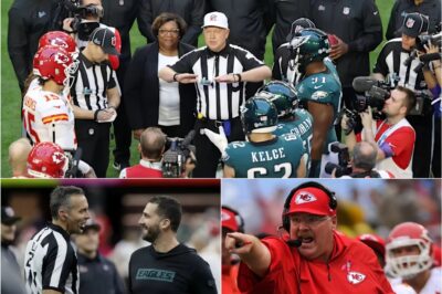 Super Bowl 2025 results have been canceled, all referees along with the head coach of the Philadelphia Eagles have been detained for investigation after the scandal that shocked America