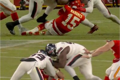 Mic’d Up Cameras Caught Patrick Mahomes’ 3-Word Message For Henry To’oTo’o After His Unnecessary Roughness Hit That Proves It Shouldn’t Have Been Flagged