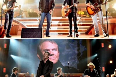 Four of country music’s leading artists—Blake Shelton, Keith Urban, Dierks Bentley, and Toby Keith—came together to celebrate the legendary Glen Campbell.