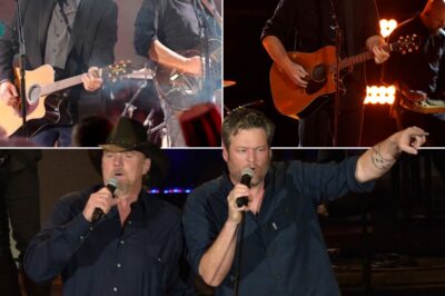 Watch Blake Shelton and Trace Adkins bring down the house at “Nashville’s Big Bash” with their electrifying performance of “Hillbilly Bone.” The dynamic duo delivers an unforgettable rendition of the fan-favorite track, infusing it with their signature energy and charisma. The lively atmosphere is infectious as the crowd sings along, creating a memorable moment that highlights the essence of country music and camaraderie. Don’t miss this exciting collaboration that showcases the undeniable chemistry between two country music legends!