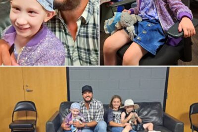Luke Bryan Proves He’s More Than a Country Star by Fulfilling a 7-Year-Old Superfan’s Wish, Kneeling Beside Her Backstage, Holding Her Hand, and Dedicating a Song to Her in an Emotional Moment That Left the Entire Arena in Tears