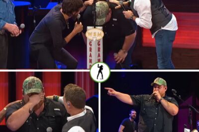 Watch The Emotional Moment When Luke Combs Gets Invited To Be Member Of Grand Ole Opry