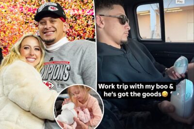 Patrick Mahomes Was Caught Holding His Wife Brittany’s “Goods” During Work Trip