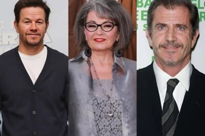 Breaking News: Roseanne Barr, Mark Wahlberg, and Mel Gibson Team Up to Create Hollywood’s First “Anti-Woke” Studio
