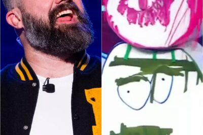 Jason Kelce’s Daughters Drew a Mascot for His Late-Night Show So He Made a Life-Sized Version of ‘Dragon McFartFartButtButt’
