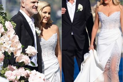 Sophie Falkiner marries at the age of 51 in a fairytale Sydney wedding after Wheel of Fortune star waited nine years for love