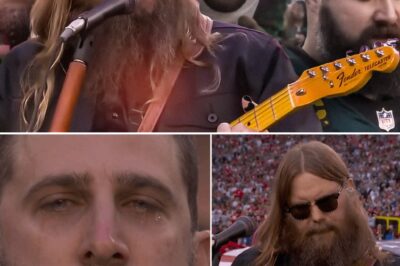 Chris Stapleton has long been known for his soulful voice, raw emotion, and powerful stage presence. However, one of his most unforgettable performances didn’t come at a country music award show or on a sold-out tour—it happened at Super Bowl LVII. On February 12, 2023, Stapleton took the stage at State Farm Stadium in Glendale, Arizona, to sing “The Star-Spangled Banner.” What followed was a breathtaking, heartfelt rendition that left fans, players, and even coaches in tears.