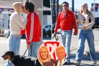 Pat Sajak’s daughter Maggie, 29, is ‘dating’ Jennifer Love Hewitt’s former fiancé Ross McCall, 48, as the couple are seen kissing on a romantic stroll