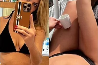 So that’s how she does it! Former beauty queen Laura Csortan, 46, shows off her age-defying body as she does Pilates