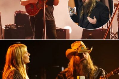 Chris Stapleton doesn’t just sing a song—he lives in it, pouring raw emotion into every lyric, every note, every breath. His performance of Starting Over at the CMA Awards 2020 was a perfect example of this, made even more special by the presence of his wife, Morgane. Their harmonies aren’t just about sound; they’re about connection—an unspoken understanding that elevates every performance to something deeply personal. Watching Morgane not only sing but feel every word alongside him adds a rare, intimate magic that few artists can replicate