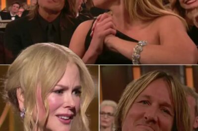 Under the dazzling lights of the Golden Globes, Nicole Kidman turned a glamorous evening into a breathtaking love story. As she took the stage, she spoke just one line- soft, heartfelt, and utterly captivating: “When my cheek is pressed against yours, everything melts- and that’s love.”The room fell silent, the world seemed to pause. Keith Urban, her greatest love, placed a hand over his heart, eyes glistening with emotion. Even after all these years, since their 2006 vows, their every glance still carries the spark of newlyweds. In a world of fleeting moments, theirs is a love that endures, shining as brightly as ever
