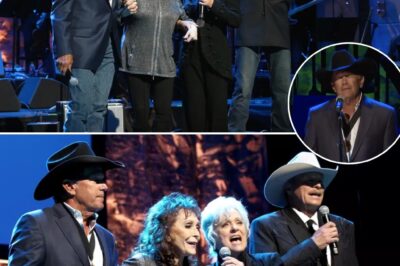 The Country Music Hall of Fame induction ceremony for Alan Jackson was a night filled with heartfelt tributes, memorable performances, and emotional moments. One of the most touching highlights of the evening was when country music legend George Strait took the stage to honor his longtime friend and fellow country icon by performing Jackson’s timeless ballad, “Remember When.”