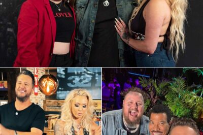 Jelly Roll’s wife, Bunnie Xo, had the crowd buzzing when she dropped a secret that left everyone talking—and then stole the spotlight herself. As if the reveal wasn’t enough, she joined Luke Bryan on stage and shook her tailfeather like a natural, lighting up the room with energy and charm.