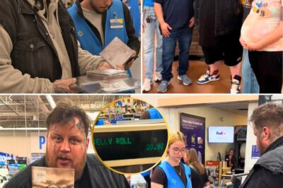 Jelly Roll walks into Walmart to buy his own album, only to realize the employee helping him has “no idea” who he is—his reaction is absolutely priceless!