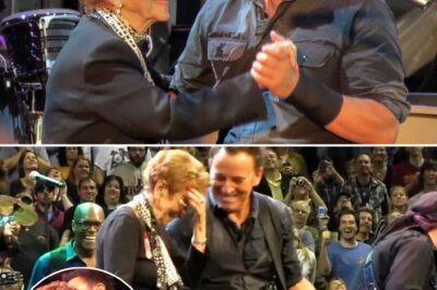 Bruce Springsteen’s Most Magical “Dancing In The Dark” Performance—A Heartwarming Dance With His Mother That Left London In Awe! Few Songs Ignite A Crowd Like “Dancing In The Dark”, But Bruce Springsteen’s Hard Rock Calling Festival Performance In London Took It To Another Level. The Highlight? A Golden Moment When Bruce Invited His Mother, Adele, To The Stage, Swaying Together As Hundreds Of Thousands Of Fans Sang Along. The Emotional Scene Became An Unforgettable Memory, Forever Cherished By Bruce, His Mother, And Everyone There. Relive This Incredible Moment—Watch The Full Video Below!