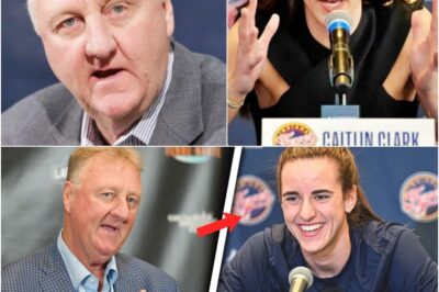 Larry Bird Breaks Silence with Powerful Message to Caitlin Clark—Is This the WNBA’s Turning Point?