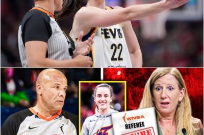WNBA Ref Suspended After Caitlin Clark’s Eye Injury — Hidden Footage Reveals the Whole Truth