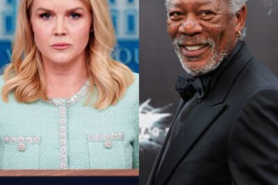 Morgan Freeman Silences Karoline Leavitt on Live TV With Blistering Words About Racism and Inequality