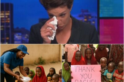 Rachel Maddow sent a miracle across the ocean just before International Children’s Day, but she didn’t know whether it had reached the children who needed it most. Until Maddow received a surprise on MSNBC’s live broadcast, she nearly burst into tears, knowing the children had a better day.