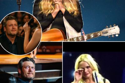 Miranda Lambert stunned the ACM Awards with a raw, emotional tribute to Blake Shelton, leaving the entire audience—and Blake himself—in tears. As her heartfelt performance echoed memories of their past, fans erupted online, wondering if their love story is truly over. What did Miranda reveal on stage that has everyone talking? Dive into the unforgettable moment that reignited hope for country music’s most famous exes!