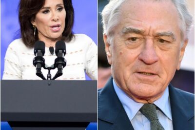 Just moments ago, Fifth Avenue felt like it stopped breathing. Jeanine Pirro, eyes blazing, turned to Robert De Niro and dropped a truth bomb so sharp it cut straight through the air. In one brutal line—about legacy, power, and the hypocrisy running deep in Hollywood—she left the actor and the entire panel frozen in place. The silence that followed was deafening, the kind that makes your skin prickle because you know you’ve just witnessed a turning point. You could almost feel the tension pressing against the walls, daring someone to speak. But no one did. It was as if Pirro had ripped the curtain off a truth Hollywood would rather keep buried. Now, the clip is exploding across social media, and the question hanging in the air is simple: did she just say what everyone’s been too scared to admit? The fallout is only beginning, and the next chapter promises fireworks.