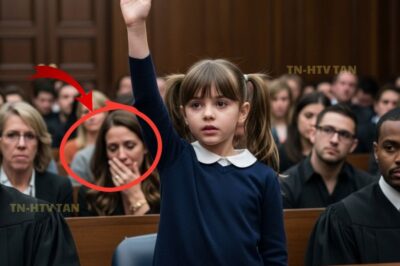 An 8-year-old girl appeared as her mother’s lawyer in court.