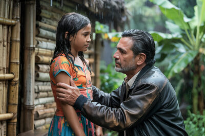After letting a wet girl stay for a night, the old man was astonished at midnight when the girl asked him for a favor.