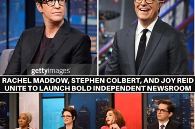 Breaking News: Rachel Maddow, Stephen Colbert, and Joy Reid Unite to Launch Bold Independent Newsroom