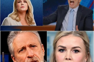 “‘YOUR BRAIN MISSED MAKEUP’: Jon Stewart’s Savage Joke Sends Karoline Leavitt Into a Public Spiral on Live TV!”