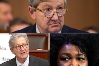 “What did you just say?” – Senator John Kennedy erupts over Stacey Abrams’ divisive remarks, then a shocking ‘hot mic’ moment rocks Congress