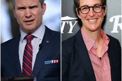 “ARE YOU SERIOUS?” — Pete Hegseth ignited a live TV firestorm when he refused to hand Rachel Maddow the Lifetime Achievement in Journalism Award, stunning millions with five cold words: “SHE’S NOT WORTHY OF THIS.”