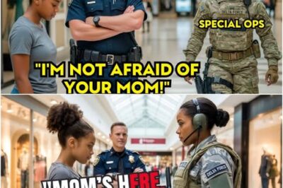 Cop Laughs at Girl for Saying Her Mom’s in Special Forces—Until She Walks Onto The Scene