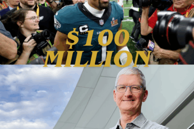 Tim Cook’s $100 Million LGBT Offer to Jalen Hurts Sparks NFL Shock—Hurts’ Response Stuns All