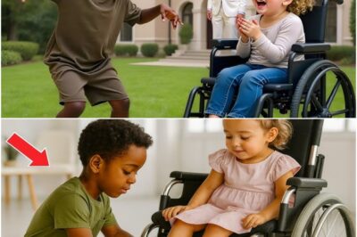 Millionaire Catches homeless boy Dancing with His Paralyzed daughter What he did Next Shocked Every