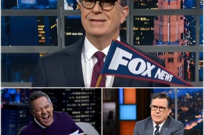 “AFTER GREG GUTFELD’S MOCKERY, STEPHEN COLBERT ‘DECLARES’ HE’S READY TO JOIN FOX NEWS FOLLOWING CBS’ SHOCKING DECISION TO CANCEL THE LATE SHOW NEXT YEAR!”