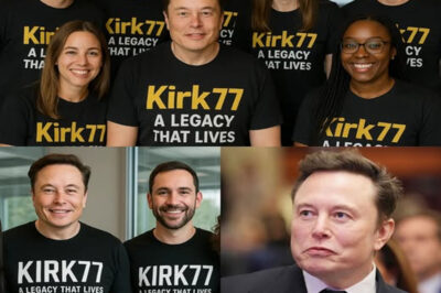 Elon Musk Shocks Tesla and SpaceX: Memorial Shirt Honors Charlie Kirk’s Unstoppable Legacy