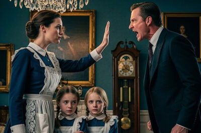 ¡No Toquen A Mis Hijas! — Gritó El Millonario, Pero La Nueva Empleada De Limpieza Se Volvió Y Dijo..