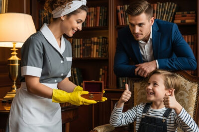 El Silencio que Cambió una Casa: La Criada que Tocó el Corazón de un Magnate
