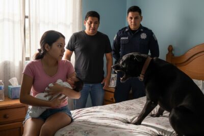 Every night, the house’s black dog growled at the newborn, making the father suspicious. He immediately called the police, and from then on, they discovered the horrible truth under the bed.