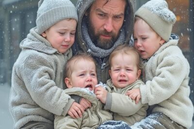 A bakery worker sees 4 ABANDONED CHILDREN in front of his bakery, BUT WHEN HE GETS CLOSER he sees…