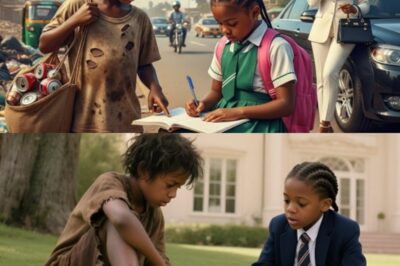 Billionaire Sees A Homeless Boy Teaching Her Daughter — What She Did Next left Everyone speechless