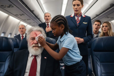 A 12-year-old Black girl saved a millionaire who had a stroke on a plane… The very next day, her life changed forever.