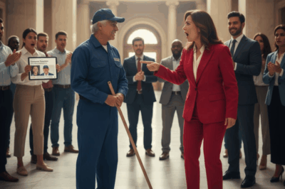 Rude Woman Yells at Janitor—Then Finds Out Who He Really Is