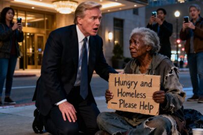 A billionaire discovered that his childhood Black nanny was begging on the street — what he did next left everyone speechless..